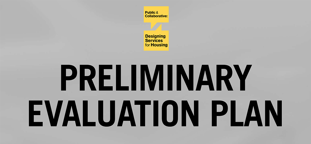Designing Services for Housing - Evaluation Report 1